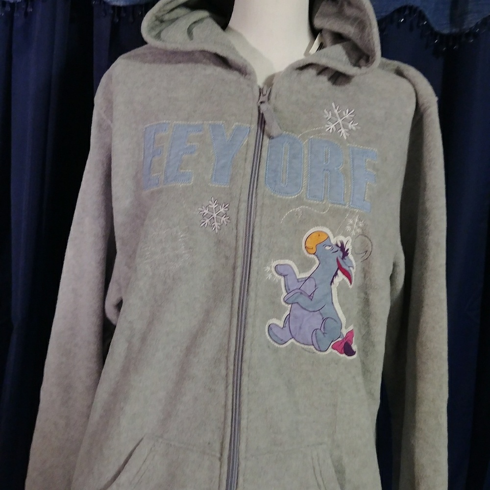Disney's Eyeore zip up hoodie